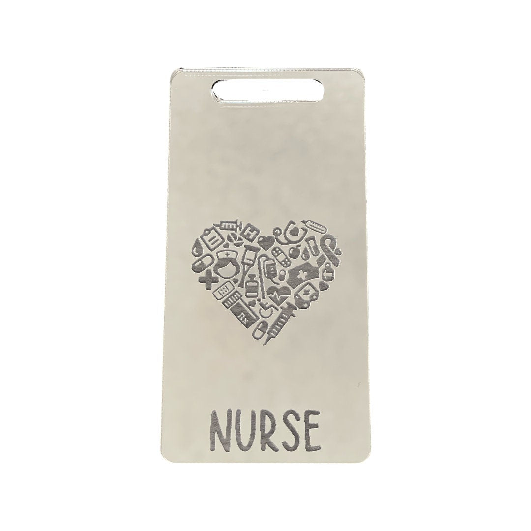 Custom Acrylic Badge Buddy | Horizontal and Vertical Options