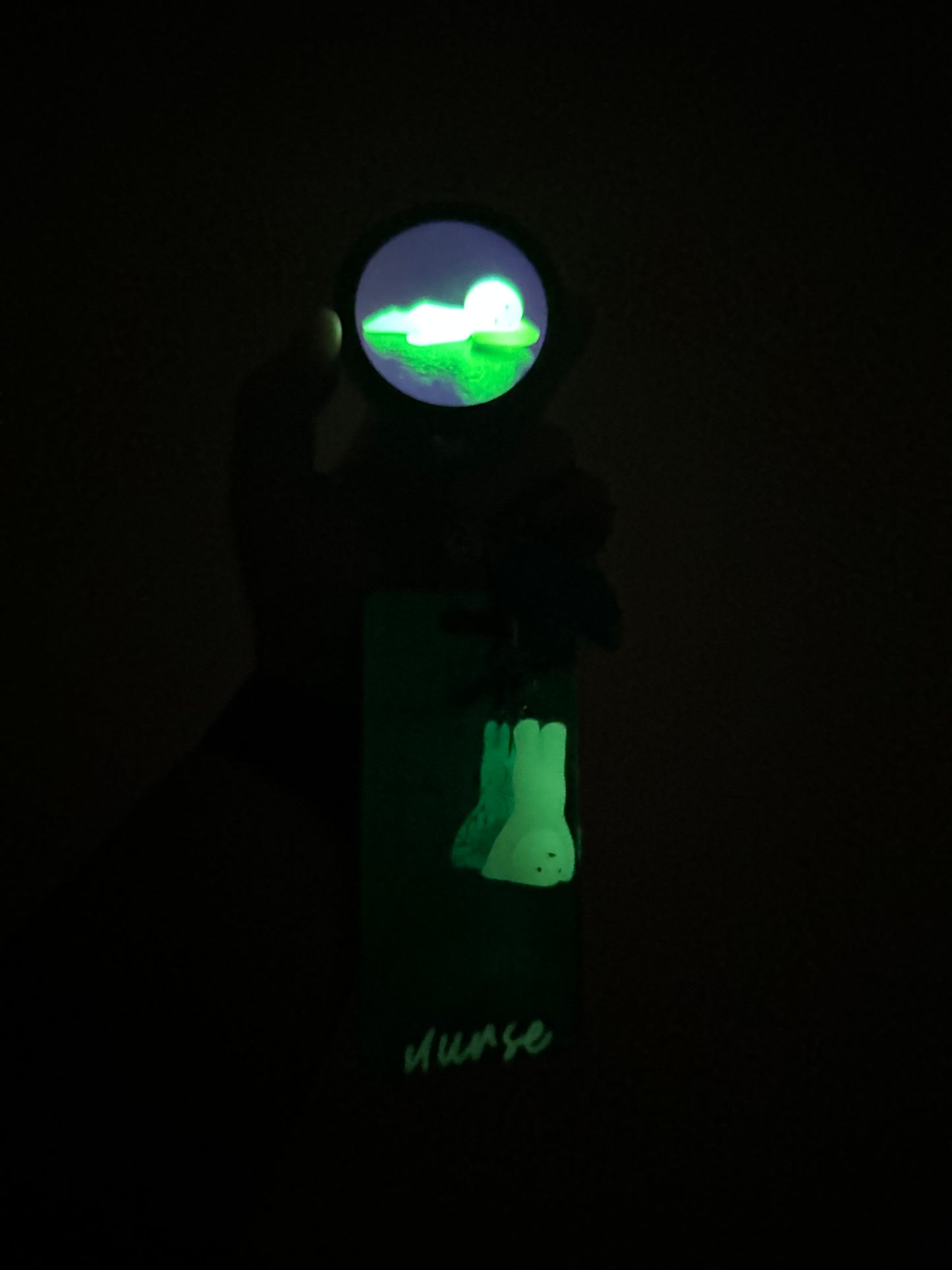 Smiski Video Badge Reel Set | Healthcare Badge | Glow in the dark
