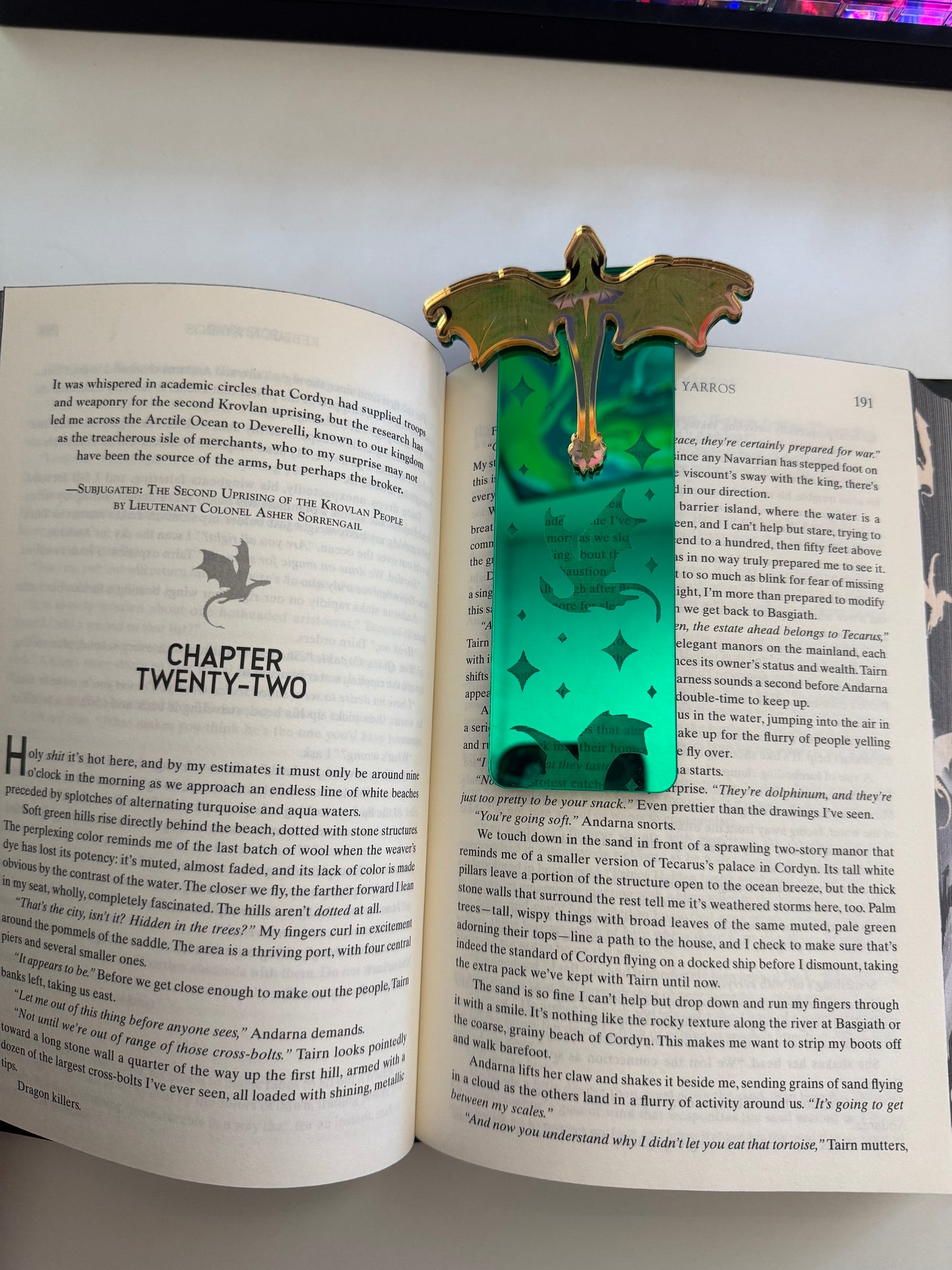 Dragon Acrylic Bookmark | Custom Bookmark | Custom Dragon Acrylic Bookmark