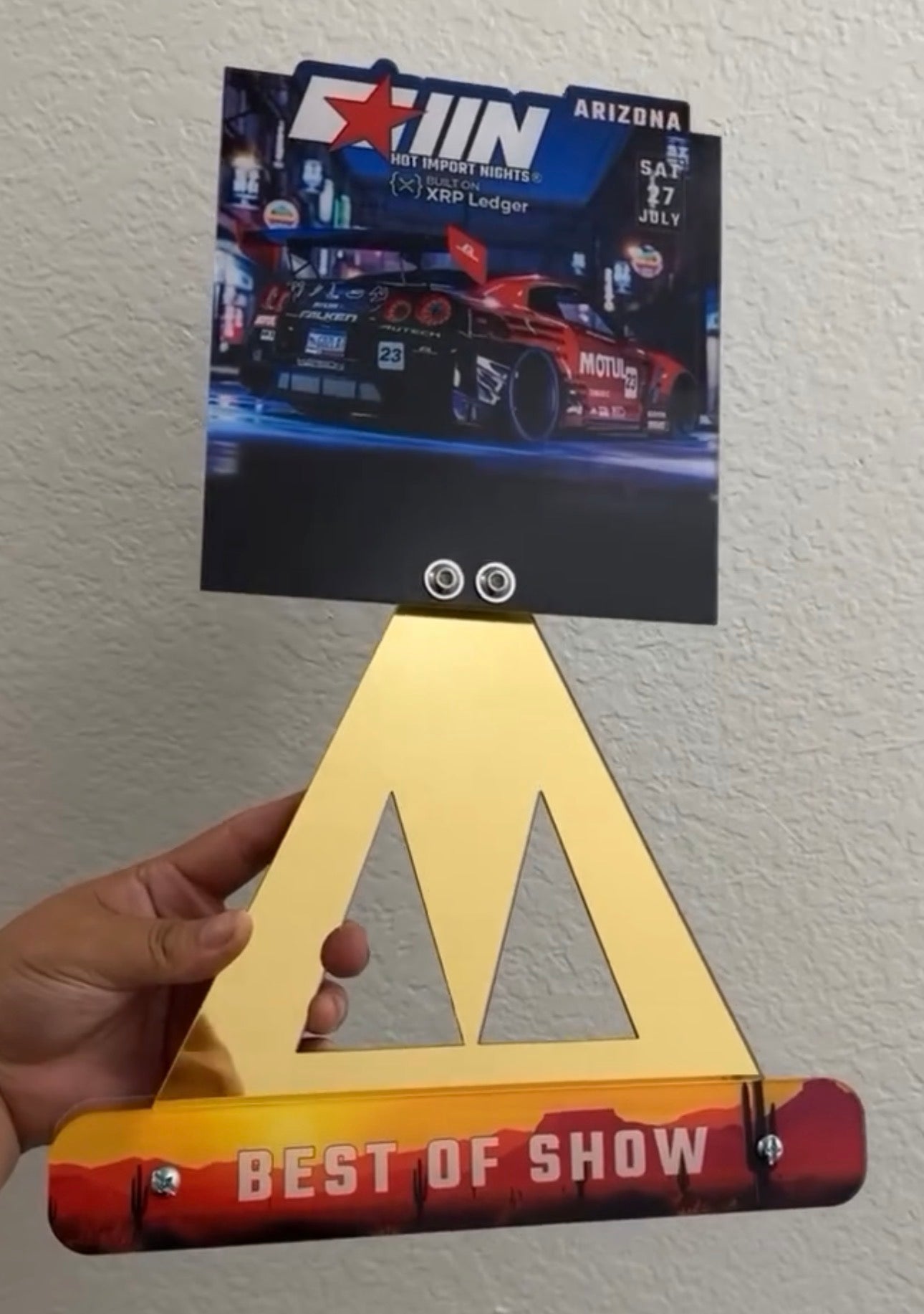 Specialty Trophy | Custom Acrylic Trophy | Best of Show Trophy | 1st Place Prize