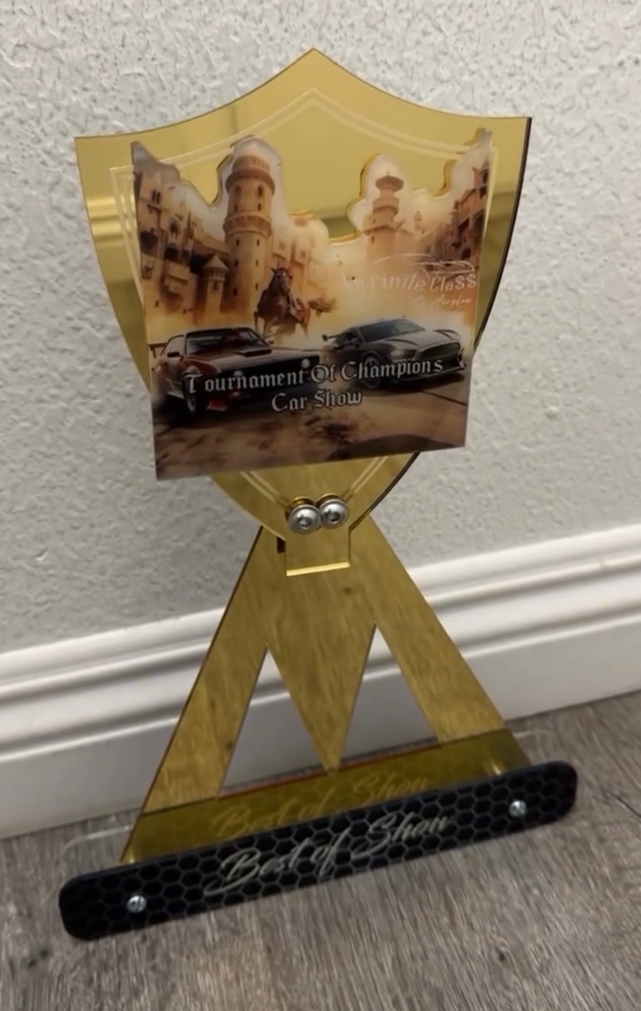 Specialty Trophy | Custom Acrylic Trophy | Best of Show Trophy | 1st Place Prize