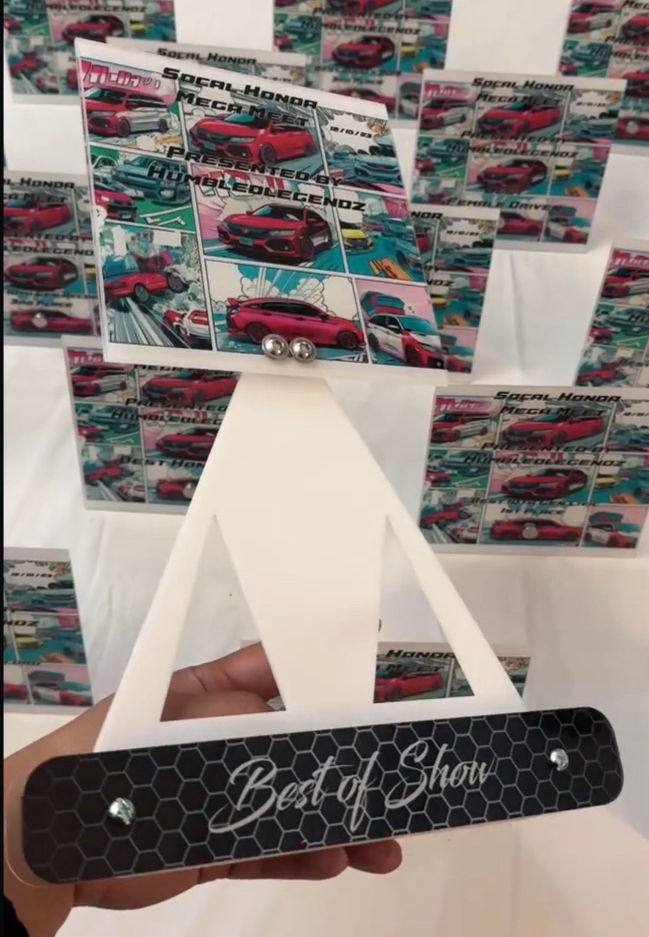 Specialty Trophy | Custom Acrylic Trophy | Best of Show Trophy | 1st Place Prize