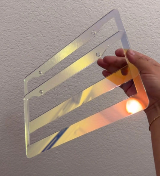 BLANK License Plate Frame (No Engraving) | Single Plate Frame