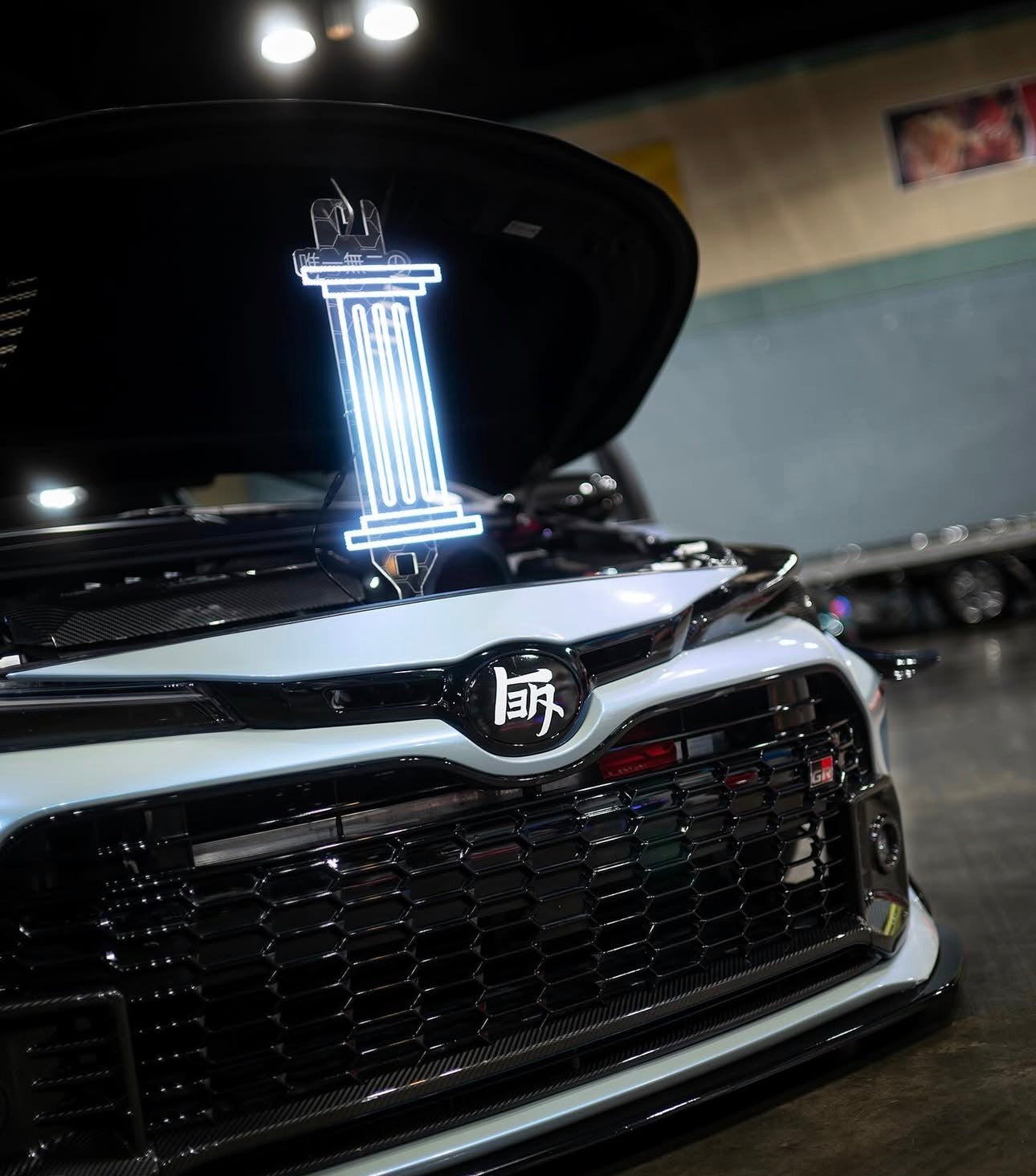 Custom Holographic Hood Prop | Hologram Prop | Light Up Hood Prop