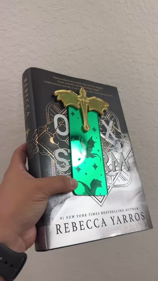Dragon Acrylic Bookmark | Custom Bookmark | Custom Dragon Acrylic Bookmark