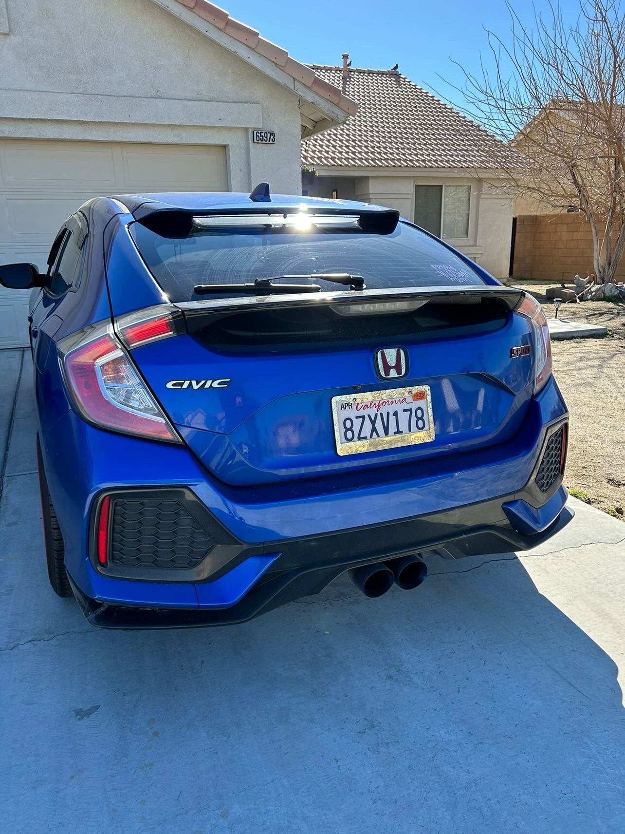 Custom Acrylic Text Car Badges