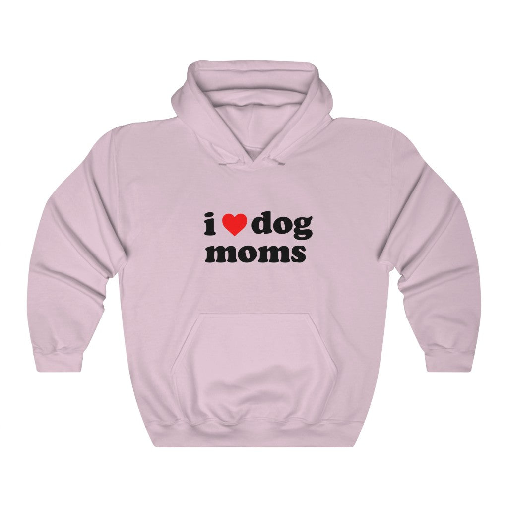 I Heart Dog Moms | Unisex Heavy Blend Hooded Sweatshirt