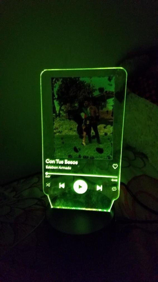 Custom Light Up Album Plaque