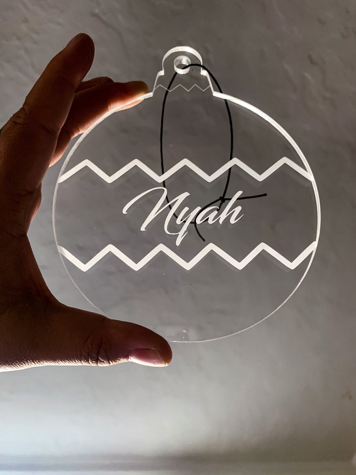 Custom Acrylic Christmas Ornament